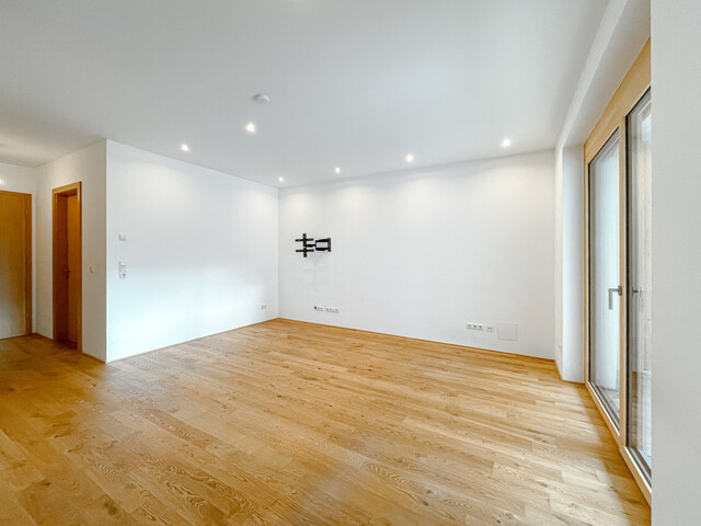 Moderne Architektur mit Garten und Ausblick - 2-Zimmer-Gartenwohnung in Dornbirn