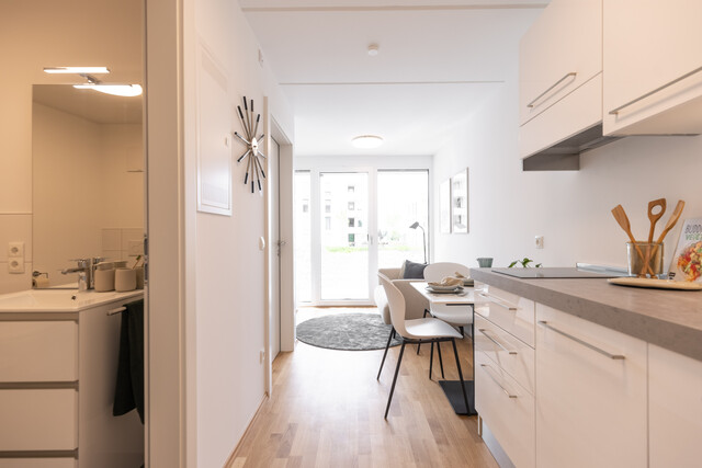 Modernes, möbliertes 2-Zimmer-Apartment in Architekten-Wohnanlage in Feldkirch