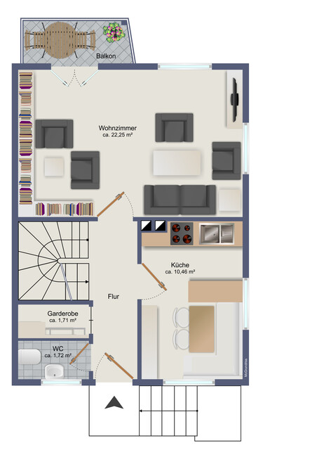 Charmantes Reihenhaus mit Garten in toller Lage zu verkaufen!