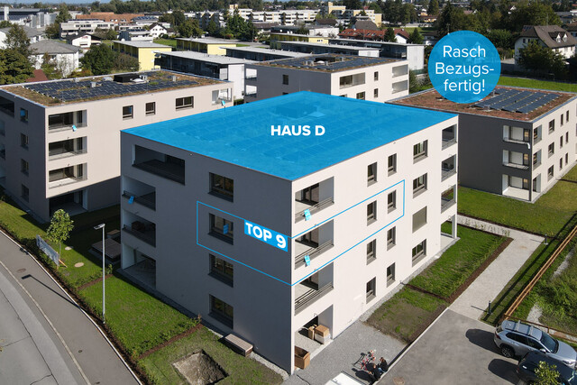 4-Zi-Neubauwohnung mit Loggia