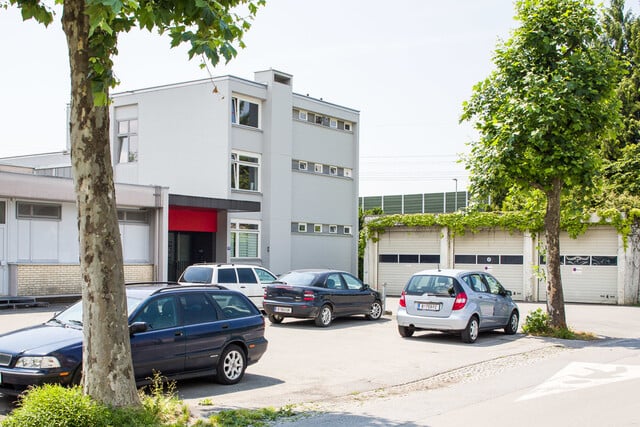 Lagerfläche beim Gewerbepark Wolfurt