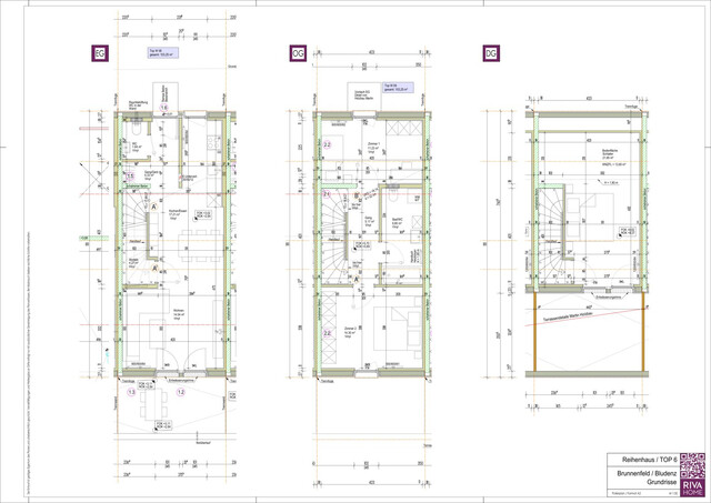 Modernes Reihenhaus mit traumhaftem Balkon mit traumhaftem Bergblick in ruhiger Lage