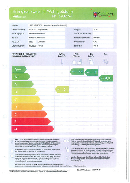 3-Zimmer Wohnung in Dornbirn-Haselstauden