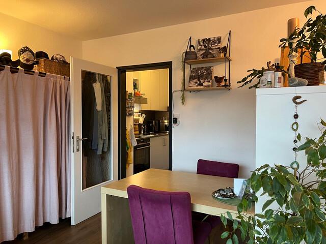 Klein aber fein, mit großem Balkon und vielen Möglickeiten