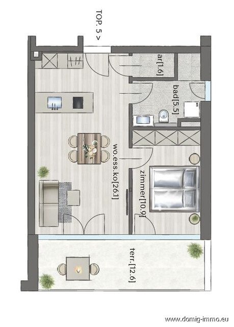 NEUBAU: Helle Neubauwohnung in bester Wohnlage | provisionsfrei | Haus 3 - TOP 5