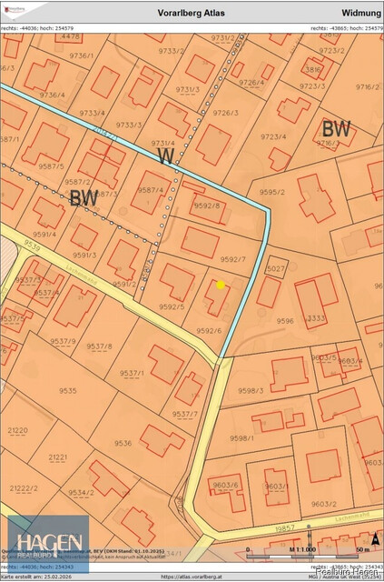 Attraktives Baugrundstück in bester Lage von Dornbirn – mit Altbestand