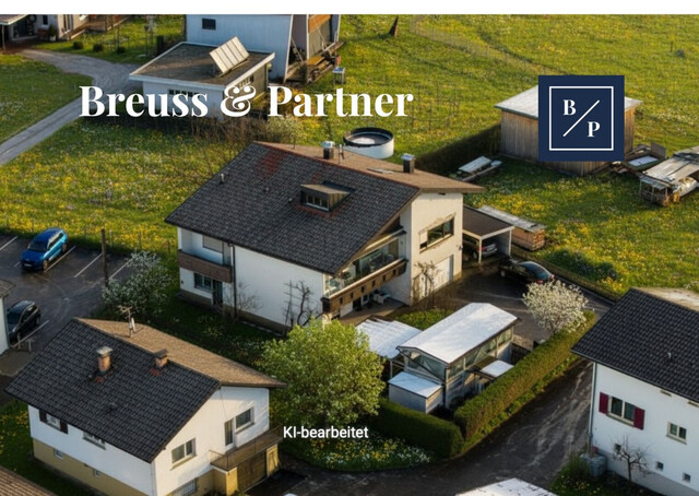 Gepflegtes Einfamilienhaus in Dornbirn mit Garten & Mieteinnahmen