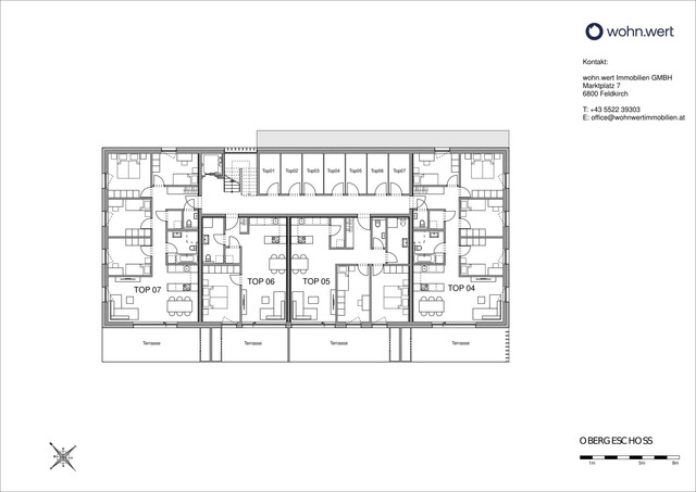 Wohnanlage "Glattenstein" - Kompakte 5-Zimmer-Terrassenwohnung - Top 4