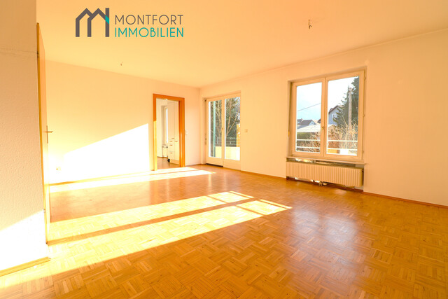 Gepflegte 3-Zimmer-Wohnung mit Eigengarten, Garagenbox & Keller in Feldkirch-Tisis