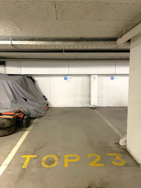 Götzis - Am Garnmarkt: gut zugänglicher Tiefgaragenplatz ab sofort zu verkaufen