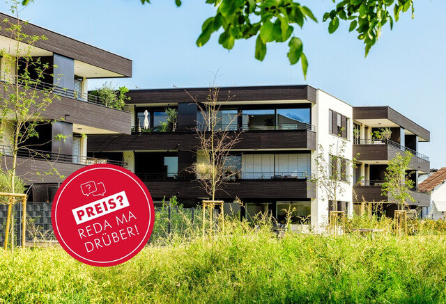 Neubau! Hochwertig ausgestattete 4-Zimmer-Wohnung im Grünen mit großer Süd-West-Terrasse