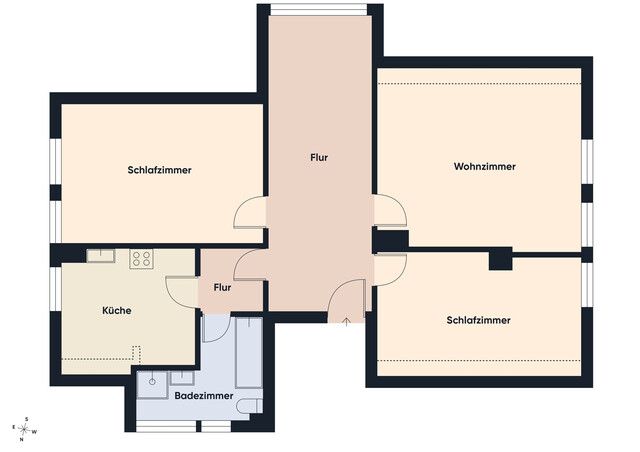 Einziehen und wohlfühlen – gepflegte Dachgeschosswohnung mit Altbauflair