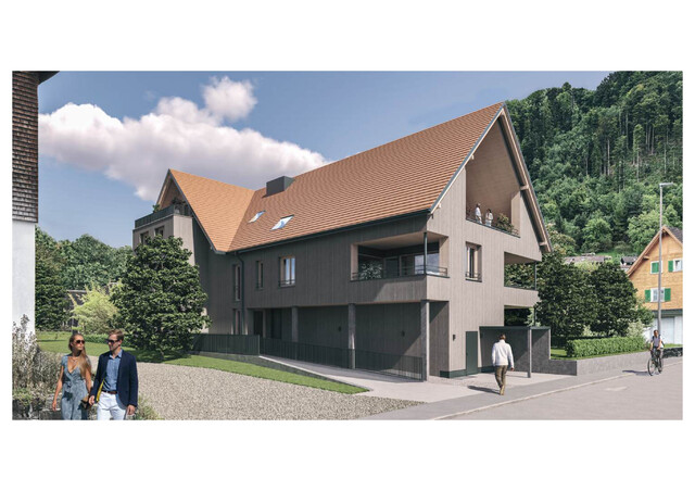 moderne Neubauwohnung mit Südausrichtung Balkon  