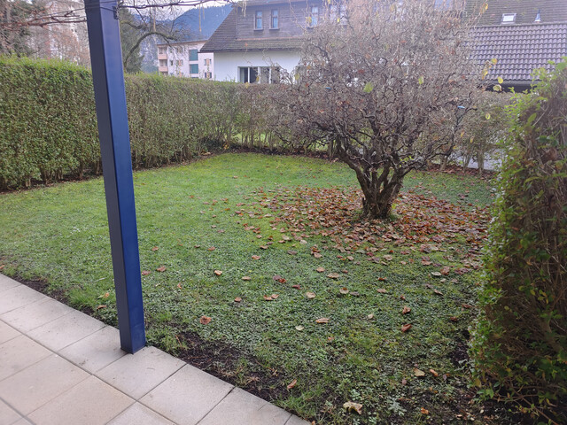 2-Zi Gartenwohnung mit Terrasse & Garage in Tosters