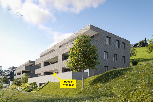 3-Zimmer Terrassenwohnung | B02