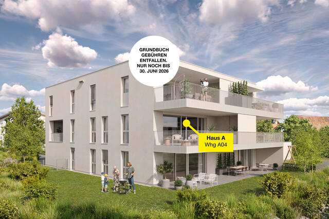 Grosszügige 3-Zimmer-Terrassenwohnung | A04