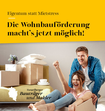 Top 22 Haus 2  |  3-Zimmer-Eck-Dachterrassen-Whg. Marienstraße 10 + 10a in Feldkirch-Gisingen zu verkaufen!