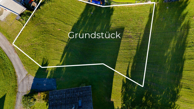 Außergewöhnliches Baugrundstück mit Ferienwidmung