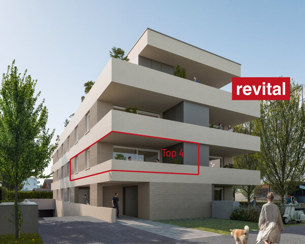 1A-Lage von Lustenau - Ruhige und Zentrale Terrassenwohnung - Top 4