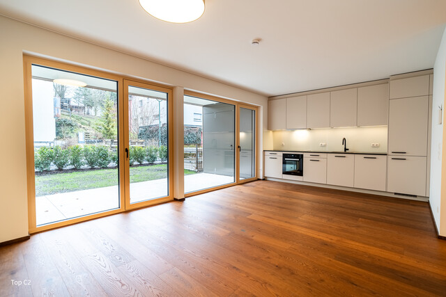 Neubau Gartenwohnung