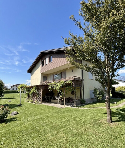 Schlüsselfertiges Einfamilienhaus mit großem Garten - in Toplage in Hohenems