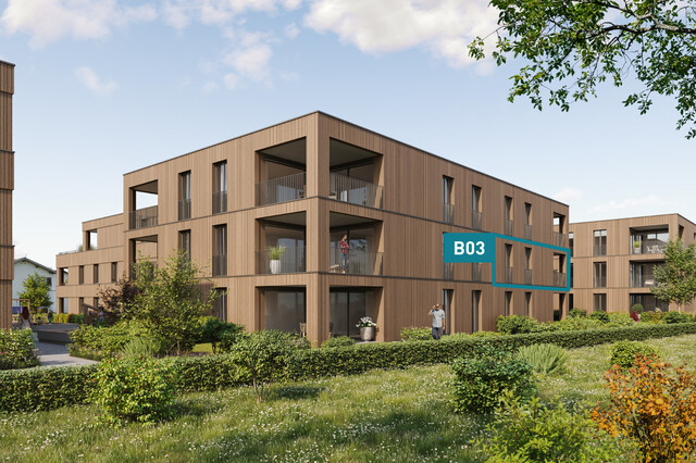 Ein Ort zum Leben und Wohlfühlen! 2-Zimmer-Wohnung B03 - OG