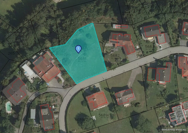 Teilbares Baugrundstück mit 1.338 m² in Toplage am Gitzebühel - Koblach