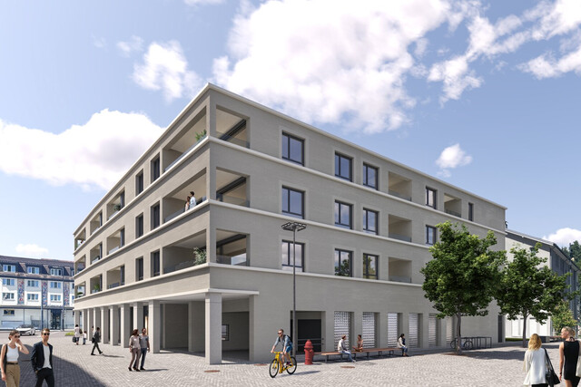 2-Zimmer-Dachgeschoßwohnung am Jahnplatz inmitten von Feldkirch - Erstbezug - zu mieten - Top A3.5
