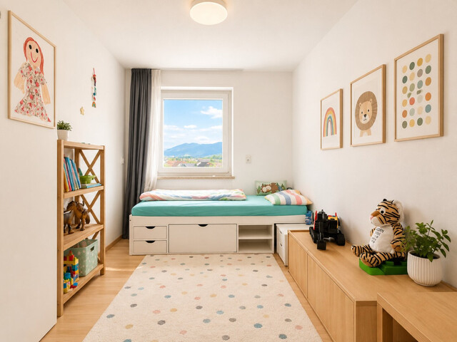Wohnen mit Aussicht – Stilvolle 4,5-Zimmer-Dachgeschosswohnung in begehrter Ruhelage von Hard