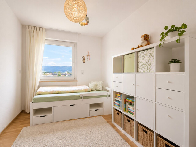 Wohnen mit Aussicht – Stilvolle 4,5-Zimmer-Dachgeschosswohnung in begehrter Ruhelage von Hard
