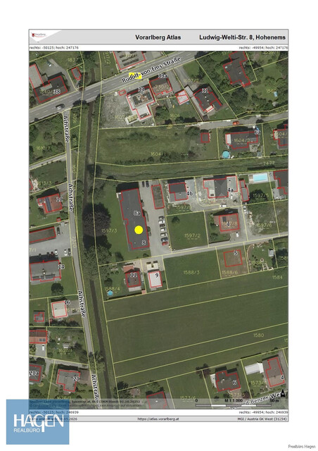 Gepflegte 2 Zimmerwohnung in Ruhiger Lage Hohenems zu vermieten!