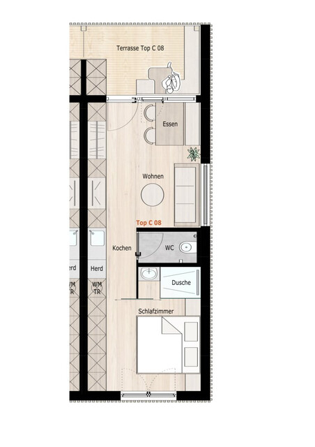 Exklusives Anlegerpaket im Bregenzerwald - 4 vollmöblierte Apartments in Mellau mit touristischer Vermietungsmöglichkeit