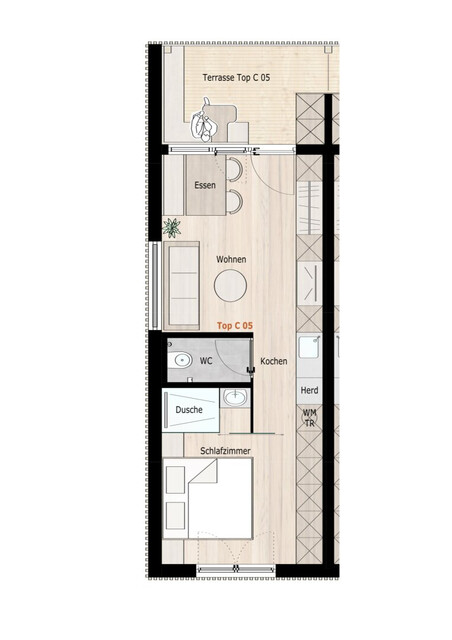 Exklusives Anlegerpaket im Bregenzerwald - 4 vollmöblierte Apartments in Mellau mit touristischer Vermietungsmöglichkeit