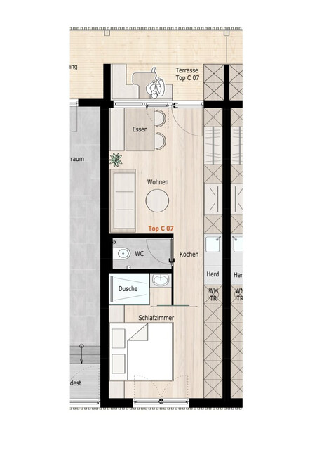 Exklusives Anlegerpaket im Bregenzerwald - 4 vollmöblierte Apartments in Mellau mit touristischer Vermietungsmöglichkeit