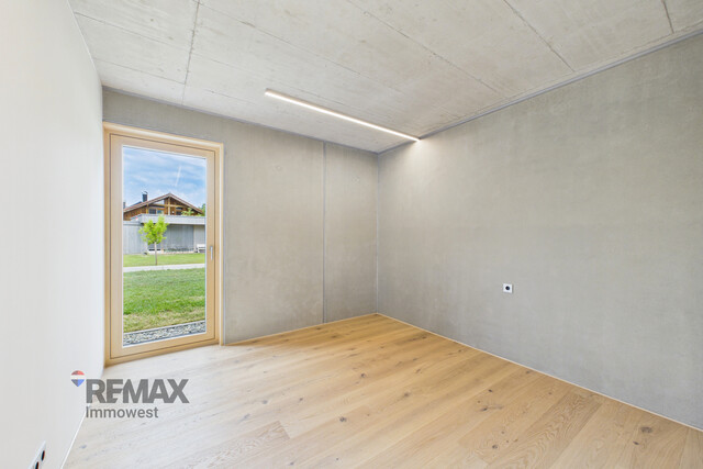 Moderne 3-Zimmer-Erstbezugswohnung mit privatem Garten, großen Fensterfronten und viel Tageslicht