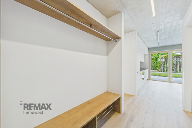 Moderne 3-Zimmer-Erstbezugswohnung mit privatem Garten, großen Fensterfronten und viel Tageslicht