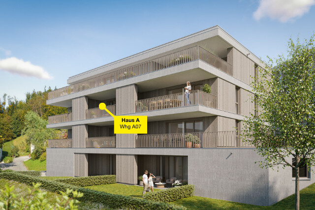 2-Zimmerwohnung mit Terrasse | A07