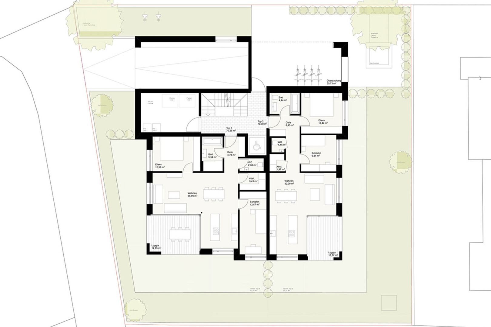 Luxuriöse 3-Zi-Gartenwohnung - Dornbirn Zentrum - Baustart erfolgt!