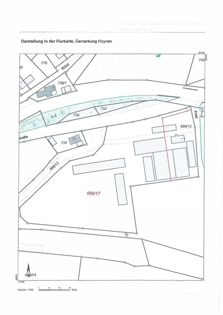 *Gewerbegrundstück Priel mit ca 8900m2 Land - Bebauungsmöglichkeiten für ca. 3.000qm Gewerbefläche & ca. 2.000qm Logistikfläche