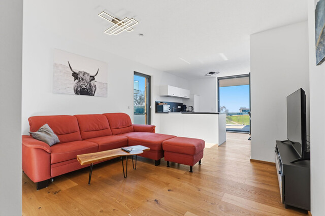 Eichenberg am Bodensee: Moderne Ferienwohnung mit Zweitwohnsitzmöglichkeit und aufwandsloser Kurzzeitvermietung auf Wunsch