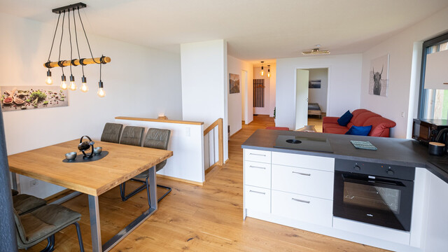 Eichenberg: Maisonettewohnung mit großzügiger Terrasse!