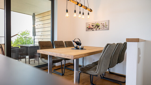 Eichenberg: Maisonettewohnung mit großzügiger Terrasse!