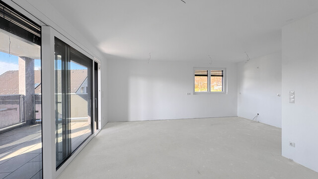 Wohnen mit Komfort – helle 3-Zimmer-Wohnung mit Terrasse