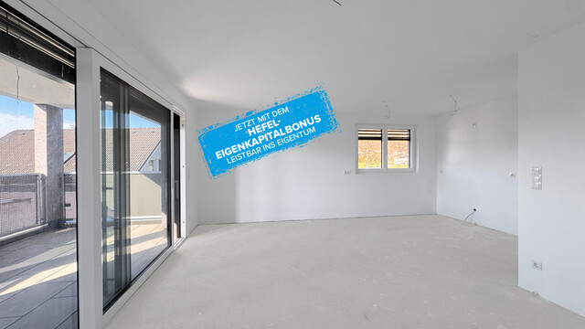 Wohnen mit Komfort – helle 3-Zimmer-Wohnung mit Terrasse