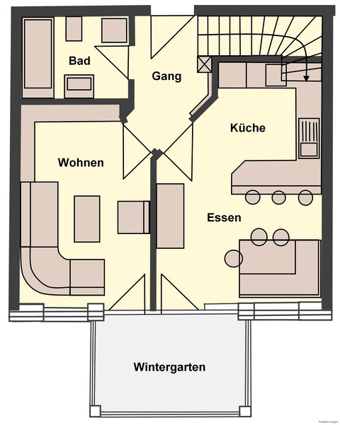 Wohnen auf zwei Etagen: 4 Zimmer Maisonettewohnung in Lustenau!