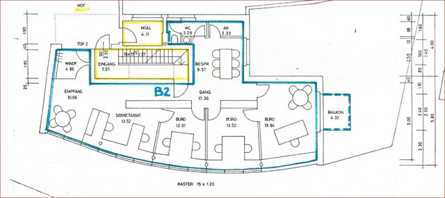 Großzügige Büroräumlichkeiten Nähe Feldkirch Stadt