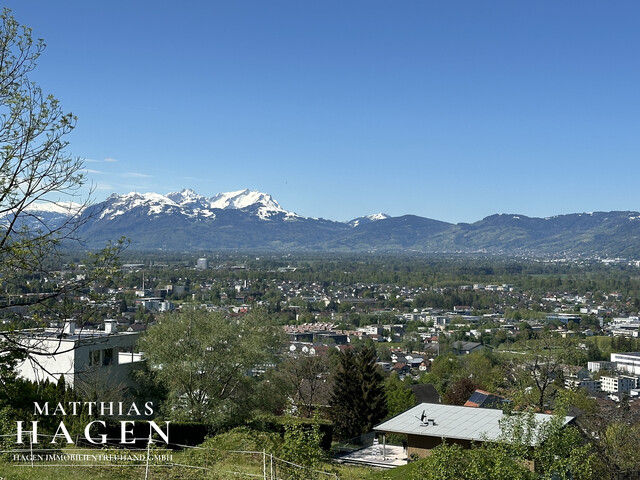 Bauen Sie Ihr Traumhaus mit Weitblick - Grundstück in Dornbirn Knie!