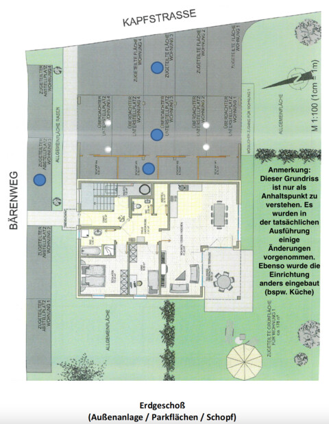 Tolle 3-Zi-Wohnung in 4-Parteien-Haus in Gisingen