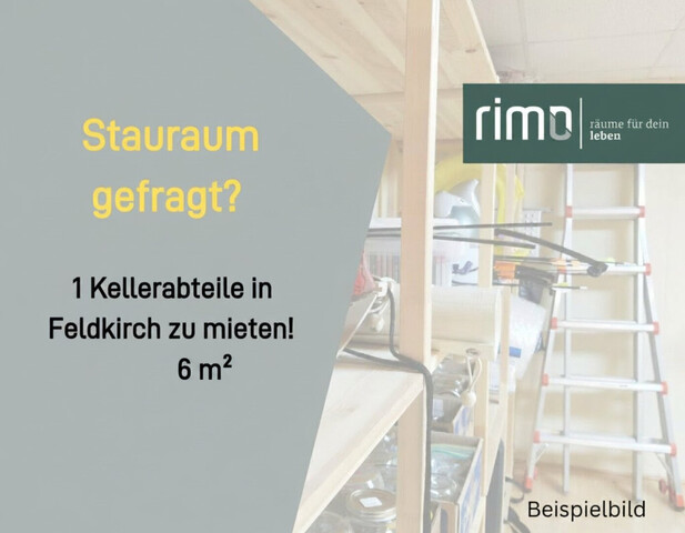 Lager in Feldkirch zu mieten! ca. 6 m²