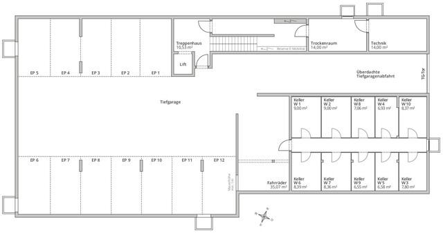kurzfristig beziehbar! 3-Zi-Dachgeschosswohnung TOP 7 in Feldkirch-Tosters, Illstraße 39